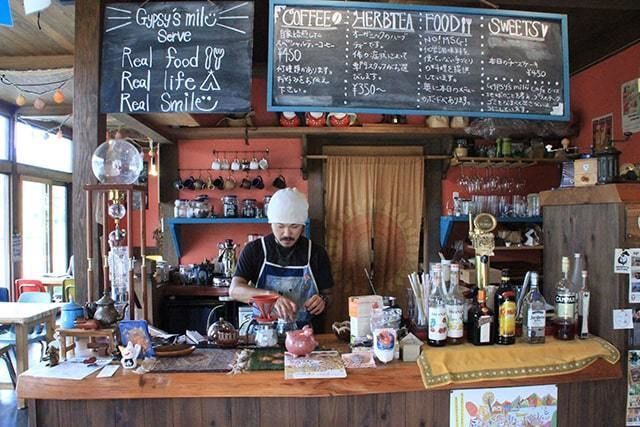 Gypsy's mile cafe&bar（ジプシースマイルカフェバー）／大分県竹田市、長湯ダム横