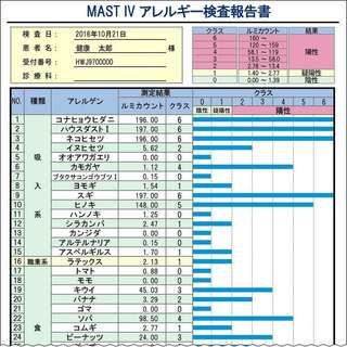 アレルギー 検査 費用